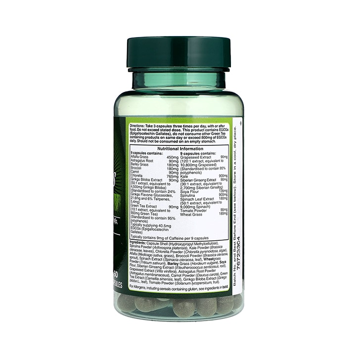 Holland & Barrett Super Greens 60 Capsules